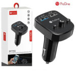 ProOne PFT92، پخش کننده اف ام بلوتوثی خودرو، ترکیبی منحصر به فرد از امکانات پیشرفته و کاربردی را برای رانندگی شما به ارمغان میآورد. این دستگاه به عنوان یک پخش کننده اف ام عمل میکند و همچنین شارژر فندکی جهت شارژ گوشی یا تبلت شما میباشد.