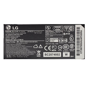 آداپتور مانیتور LG با ولتاژ 19 ولت و شدت جریان 1.7 آمپر BaziAcc.ir