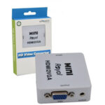 تبدیل VGA به HDMI رویال (Royal) مدل MINI VGA2HDMI کیفیت بالا: با توانایی تبدیل سیگنال دیجیتال VGA به HDMI دیجیتال با کیفیت HD تصاویر با جزئیات فوقالعاده روشن و واضح ارائه میدهد. سازگار با دستگاههای مختلف: از PS4، XBOX، BluRay 3D گرفته تا DVR و DV3، این تبدیل برای اتصال به کامپیوتر لپتاپ و دستگاههای گیرنده دیجیتال مناسب است. BaziAcc.ir