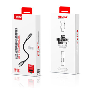 تبدیل تایپ سی به جک (AUX) 3.5 میلی متری هیسکا مدل W22  اتصال هوشمند موزیک به گوشی‌های جدید... اگر گوشی شما از پورت Type-C برخوردار است.  و شما به دنبال تجربه‌ای متفاوت و کاربردی در گوش دادن به موسیقی هستید تبدیل تایپ سی به جک AUX هیسکا W22 گزینه‌ای مناسب برای شماست.