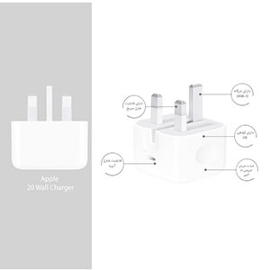 با قابلیت فست‌شارژ، این شارژر توانایی شارژ سریع دستگاه‌های اپل را فراهم می‌کند. سازگاری گسترده: با تمامی دستگاه‌های اپل با پورت USB-C سازگار است، BaziAcc.ir