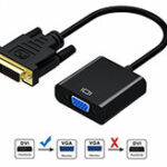 خرید و قیمت تبدیل کابلی DVI-D به VGA برند p-net تبدیل کابلی DVI-D به VGA برند P-Net یک راهکار هوشمندانه برای اتصال دستگاه‌های دارای خروجی DVI-D به مانیتورها و دستگاه‌های دیگر با ورودی VGA می‌باشد. BaziAcc.ir