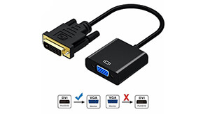 خرید و قیمت تبدیل کابلی DVI-D به VGA برند p-net تبدیل کابلی DVI-D به VGA برند P-Net یک راهکار هوشمندانه برای اتصال دستگاه‌های دارای خروجی DVI-D به مانیتورها و دستگاه‌های دیگر با ورودی VGA می‌باشد. BaziAcc.ir