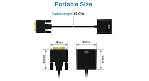 تبدیل کابلی DVI-D به VGA برند P-Net، یک راهکار هوشمندانه برای اتصال دستگاه‌های دارای خروجی DVI-D به مانیتورها و دستگاه‌های دیگر با ورودی VGA می‌باشد. این مبدل دارای پورت DVI-D 25 پین و پورت VGA 15 پین است که با استفاده از کابل‌های معمولی AV، تصاویر را بدون افت کیفیت انتقال می‌دهد. پورت DVI-D این مبدل به عنوان یک پورت اکتیو شناخته می‌شود و با کارت‌های گرافیک مدرن سازگاری دارد. این پورت تضمین می‌کند که هیچ افتی در کیفیت تصاویر حاصل نشود. همچنین، این مبدل دارای سوییچ PAL و NTSC برای تنظیم سیستم تصویری است. با وزن سبک و ابعاد کوچک، مبدل DVI-D به VGA برند P-Net ایده‌آل برای استفاده در مسافرت یا محیط‌های محدود است. برای انواع کارت‌های گرافیک با پورت DVI-D، این مبدل گزینه مناسبی برای تبدیل به خروجی VGA می‌باشد. BaziACC.ir
