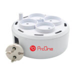 مزایا:رابط-چند-راهی-برق-4-خانه-ProOne-جمع-شو-7-متری-مدل-pps605-2.jpg جمعشدن سیم برای حفظ نظم مقاوم در برابر نوسانات برق و حرارت سیم بلند 7 متر برای انعطاف بیشتر گارانتی 36 ماهه کاوانسرویس با امکان تمدید به مدت یک ماه اضافه BaziAcc.ir