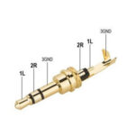ویژگی ها : فیش نری AUX از نوع جک صدا 3.5 میلی‌متری استریو دوخط خط مخصوص هدفن دارای 3 قسمت شامل 2 خط صدای استریو و گراند  برند مرغوب سنهایزر جنس بدنه فلزی فنردار   جهت ساخت و تعمیر کابل صدای هندزفری BaziAcc.ir