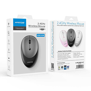 خرید و قیمت ماوس بی سیم کینگ استار مدل KM330W ترکیبی از زیبایی و کارایی ماوس بی‌سیم KM330W از جمله آثار هنری برند کینگ استار است که با طراحی خاص و قدرت اتصال بی‌سیم 2.4 گیگاهرتزی، تجربه‌ای بی‌نظیر از کاربری را ارائه می‌دهد. با ظاهری زیبا و خوش‌دست، این ماوس قابلیت اتصال به فاصله 10 متری را با قابلیت شناسایی حرکات دقیق تضمین می‌کند. BaziAcc.ir