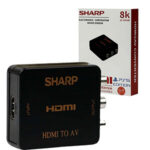 خرید و قیمت مبدل HDMI به AV شارپ مدل 8k مبدل HDMI به AV شارپ مدل PS5 Edition یک راه حل هوشمندانه برای اتصال دستگاههای مدرن به تلویزیونهای قدیمی با ورودی AV است. BaziAcc.ir