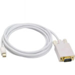 با این کابل، اتصال گسترده از انواع دستگاههای Mini DisplayPort به نمایشگرها و مانیتورهای VGA به سادگی و بدون دردسر امکانپذیر است. BaziAcc.ir