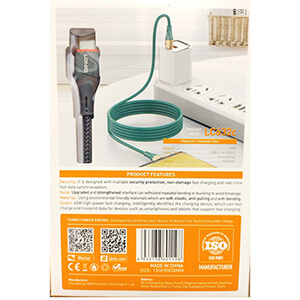 خرید و قیمت کابل USB-C الدینیو مدل LC632c طول 2 متر BaziAcc.ir ویژگی ها : نوع کابل: USB Type-C طول کابل: ۲۰۰ سانتی متر نوع رابط: USB Type-C مناسب برای: کاربری عمومی