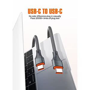 خرید و قیمت کابل تبدیل الدینیو LDNIO LC631C Type-C to Type-C 1m ویژگی ها : طول 1000 میلی متر فست شارژ خروجی 65 وات BaziAcc.ir