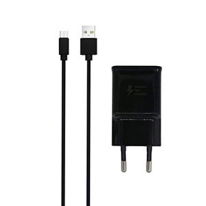 شارژر دیواری فست 15 وات سامسونگ مدل EP-TA200 به همراه کابل شارژ میکرو BaziAcc.ir با خروجی واقعی 2 آمپر، این شارژر به شما این امکان را می‌دهد که گوشی خود را با سرعت بیشتری شارژ کنید. کابل‌های همراه با قابلیت شارژ سریع:  کابل MICRO-USB با قابلیت شارژ سریع و انتقال دیتا همراه با این شارژر عرضه می‌شود.