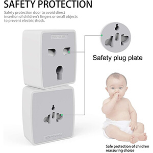 مبدل برق الدینیو مدل Z4: همراه هوشمند سفر آداپتور و مبدل پریز برق چندکاره مدل LDNIO Z4 یک رفیق هوشمند برای سفرهای شماست. با قابلیت اتصال به پریزهای ژاپن، چین، انگلستان، آمریکا، اروپا و استرالیا، این مبدل یک جا به شما این امکان را می‌دهد که بدون دردسر به سفرهای بین‌المللی خود ادامه دهید. BaziAcc.ir