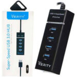 قیمت و خرید هاب 4 پورت USB 3.0 وریتی مدل H402 ویژگی ها : مناسب برای اتصال انواع موس و کیبرد، اسپیکر، انواع هارد اکسترنال و … بدون نیاز به نصب و راه اندازی دارای یک چراغ LED طول کابل : 30 سانتی متر سرعت انتقال اطلاعات برابر با 5 گیگابایت در ثانیه پشتیبانی از تمامی درگاه های USB3.0 و USB2.0 BaziAcc.ir