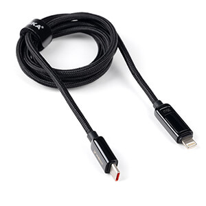 کابل تبدیل USB-C (تایپ سی) به لایتنینگ (آیفون )هیسکا مدل LX-14ci شارژ سریع و انتقال دیتا با استحکام و زیبایی کابل Type C به Lightning هیسکا با طراحی منحصر به فرد خود، تجربهٔ شارژ و انتقال دیتا را به یک سطح جدید می‌برد. این کابل از هشت رشته کابل مسی نازک تقویت شده تشکیل شده و د‌ر‌هم تنیده، برای اطمینان از بهترین عملکرد و مقاومت در برابر خوردگی و کشیدگی طراحی شده است. BaziAcc.ir