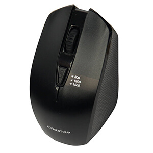 خرید و قیمت ماوس بی سیم کینگ استار مدل KM170W تجربه‌ای منحصر به فرد از آزادی حرکت ماوس بی‌سیم کینگ استار مدل KM170W با طراحی جذاب و امکانات متنوع این ماوس توسط دانگل USB به راحتی به رایانه‌ها و لپ‌تاپ‌ها متصل می‌شود BaziAcc.ir
