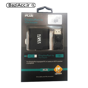 تبدیل DisplayPort به VGA کی نت مدل KP-C2101 یک راه حل هوشمندانه برای اتصال دستگاه‌های با پورت DisplayPort به نمایشگرها یا پروژکتورهای VGA است. این مبدل از اتصال Plug & Play پشتیبانی می‌کند BaziAcc.ir