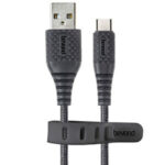 کابل تبدیل 2 متری USB به USB-C بیاند مدل BA-311 شارژ سریع و انتقال داده: با 4 مجموعه سیم مسی، کابل BA-311 همچنین امکان انتقال داده سریع را نیز فراهم میکند. حالا میتوانید فایلها را به سرعت و بدون مشکل منتقل کنید. BaziAcc.ir