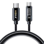 کابل تبدیل USB-C به USB-C هیسکا مدل LX-15CC طول 1 متر کیفیت و کارایی بی‌نظیر با ظهور شارژرهای وایرلس، کابل‌های شارژ همچنان جای خود را حفظ کرده‌اند. کابل تبدیل USB-C به USB-C هیسکا مدل LX-15CC یک نمونه برجسته از این دسته محصولات است. با توان 100 وات، این کابل به شما امکان شارژ دستگاه‌های مختلف را بدون محدودیت می‌دهد. نمایشگر دیجیتال روی کانکتور کابل نشانگری است از میزان توان خروجی. این ویژگی منحصر به فرد به شما کمک می‌کند تا همیشه در جریان باشید. baziAcc.ir