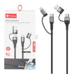 کابل تبدیل USB | USB-C به لایتنینگ | USB-C پرووان مدل PCC395PD طول 1 متر این کابل یک متر طول دارد و علاوه بر شارژر بودن، از انتقال داده با سرعت 480 مگابیت بر ثانیه نیز پشتیبانی میکند.