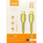 بل تبدیل الدینیو LDNIO LC652C Type-C to Type-C 2m BaziAcc.ir ویژگی ها : نوع کابل: USB طول کابل: ۲۰۰ سانتی متر نوع رابط: USB Type-C سایر توضیحات کابل: حداکثر توان : ۳۰ وات دارای قطر زیاد و مقاومت بالا مقاوم در برابر خمش فست شارژ- مقاومت بالا