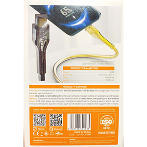 بل تبدیل الدینیو LDNIO LC652C Type-C to Type-C 2m BaziAcc.ir ویژگی ها : نوع کابل: USB طول کابل: ۲۰۰ سانتی متر نوع رابط: USB Type-C سایر توضیحات کابل: حداکثر توان : ۳۰ وات دارای قطر زیاد و مقاومت بالا  مقاوم در برابر خمش  فست شارژ- مقاومت بالا