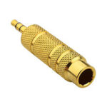 ویژگی ها : تبدیل نری میکروفن به جکی AUX استریو تبدیل فیش بزگ به کوچک مبدل فیش میکروفونی 6.35 میلی متر بزرگ به 3.5 میلی متر کوچک آلیاژ جنس از فلز طلایی BaziAcc.ir