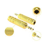 ویژگی ها : تبدیل نری میکروفن به جکی AUX استریو تبدیل فیش بزگ به کوچک مبدل فیش میکروفونی 6.35 میلی متر بزرگ به 3.5 میلی متر کوچک آلیاژ جنس از فلز طلایی BaziAcc.ir