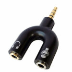 این تبدیل به شما امکان میدهد هدستهایی با فیشهای هدفون و میکروفون را به لپتاپها، موبایلها و دستگاههای دارای درگاه 3.5 میلیمتری متصل کنید. BaziAcc.ir