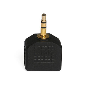 خرید و قیمت تبدیل 2 مادگی به 1 نری 3.5mm AUX طلایی این فیش جهت تبدیل کردن دو عدد مادگی AUX از نوع جک 3.5 میلی متری به یک عدد جک نری 3.5mm صدا AUX استریو به کار می رود. BaziAcc.ir