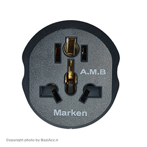 تبدیل دیواری 3 به 2 مارکن مدل A-M-B نوآوری بی‌نظیری در فناوری پریزهای دیواری است. با قابلیت تبدیل پریزهای سه شاخه به دو شاخه BaziAcc.ir