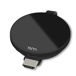 دانگل HDMI تسکو مدل T-Cast 6000 یک راهکار بی‌سیم کارآمد برای انتقال تصاویر و محتوا از دستگاه‌های هوشمند به تلویزیون می‌باشد. این دانگل به شما این امکان را می‌دهد که به صورت بی‌سیم اطلاعات مانند فیلم، عکس، و فایل‌های صوتی را از موبایل، تبلت یا لپتاپ به صفحه نمایش تلویزیون انتقال دهید. BaziAcc.ir