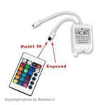 ریموت کنترل ریسه ال ای دی 12 ولت یک تجهیز هوشمند است که به شما امکان کنترل آسان و جذاب ال ای دی های خود را فراهم می‌کند. BaziAcc.ir