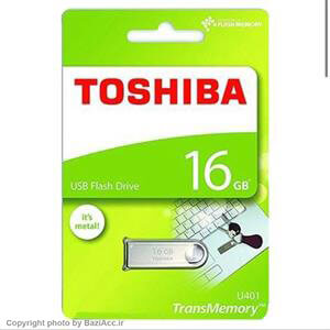 فلش مموری TransMemory U401 از توشیبا با طراحی فلزی استیل ضدزنگ  این فلش مموری با بدنه مقاوم در برابر ضربه و شوک، همراه ایده‌آل برای حفاظت از اطلاعاتتان در مواقع ناخواسته است. BaziAcc.ir