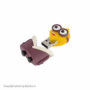 طرح فانتزی عروسکی و کارتونی - مناسب برای سرگرم کردن کودکان و استفاده بزرگسالان - دارای استاندارد های رور بین المللی - دارای درپوش برای محافظت از کانکتور USB BaziAcc.ir