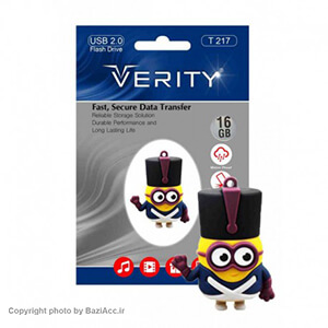 فلش مموری Verity T217 علاوه بر ظاهر زیبا، عملکردی بسیار خوب و قابل اعتماد دارد. با ظرفیت 16 گیگابایت، BaziAcc.ir