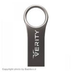 فلش مموری وریتی مدل V801 با ظاهری مینیمالیستی و بدنهای از جنس فلز نقرهای، یک جزء شیک و عملی برای انتقال اطلاعات به حجم بالا است. BaziAcc.ir