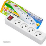 این محصول با یک کلید برای روشن و خاموش کردن چندراهی ارت دار تجهیز شده است. با طول 1.8 متری کابل،