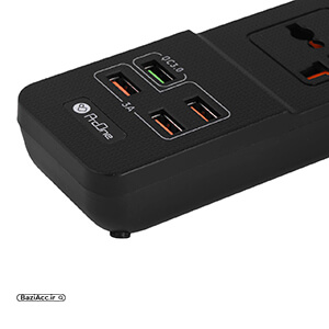 ویژگی منحصر به فرد این محصول در پورت USB با قابلیت شارژ سریع است که از تکنولوژی QC3.0 پشتیبانی می‌کند. BaziAcc.ir
