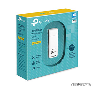 این کارت شبکه با استفاده از تکنولوژی IEEE 802.11n امکان اتصال به شبکه‌های بی‌سیم را با سرعت حداکثر 150 مگابیت در ثانیه فراهم می‌کند. BaziAcc.ir