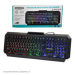 این کیبورد مخصوص بازی با نورپردازی RGB جذاب در محیطهای تاریک شما را به یک میدان جنگ واقعی تبدیل میکند. BaziAcc.ir