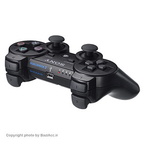 دسته DualShock 3 با طراحی مطلوب و ارگونومیک، برای ساعت‌ها بازی کردن بدون خستگی را فراهم می‌کند. BaziAcc.ir
