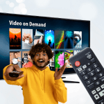 ریموت کنترل انواع تلویزیون،رسیور،اندروایدباکس و ... BaziAcc.ir