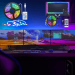 نور پردازی اتاق گیمینگ BaziAcc.ir