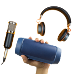 هدست،میکروفون و اسپیکر BaziAcc.ir