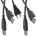 کابل برق و USB BaziAcc.ir