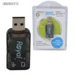 این کارت صدا با یک ورودی و یک خروجی صدا، از طریق پورت USB به لپتاپ یا کامپیوتر شما متصل میشود. BaziAcc.ir